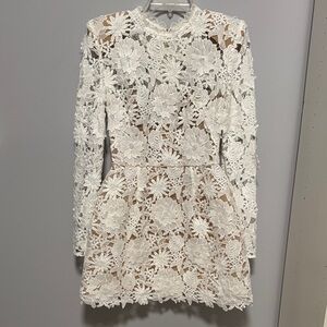 MAIA MINI DRESS IN WHITE Bronx and Banco Small